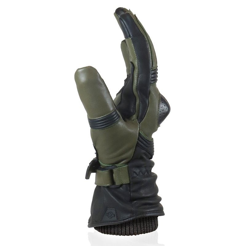 Gants Wedge Tour Noir/Kaki L